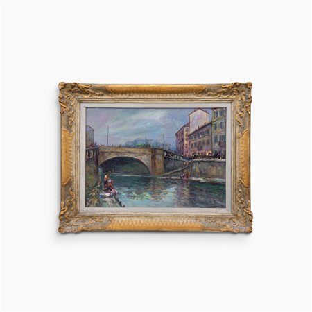 Giovan Francesco Gonzaga, Ponte sull'alzaia del Naviglio