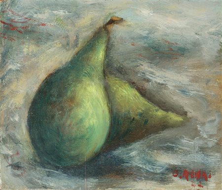 Ottone Rosai (Firenze  1895-Ivrea 1957)  - Due pere, 1942