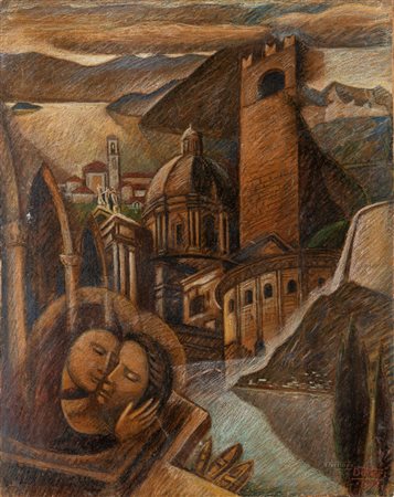 Gerardo Dottori (Perugia 1884-1977)  - Sintesi di Padova, 1931
