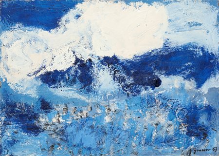 Piero Giunni (Villa Cortese 1912-Bondone 2000)  - Canto d'inverno, 1967-68