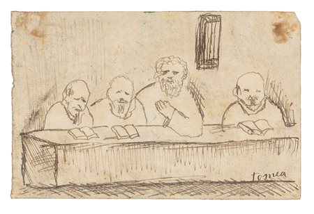 Fiorenzo Tomea (Zoppè di Cadore 1910-Milano 1960)  - Senza titolo