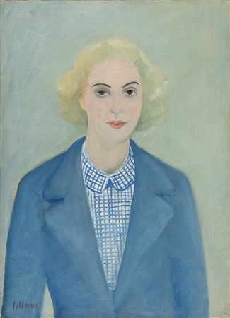 Umberto Lilloni (Milano 1898-1980)  - Figura, 1940