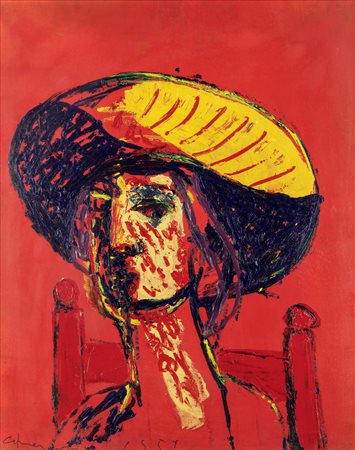 Arturo Carmassi (Lucca 1925-Empoli 2015)  - Senza titolo, 1959