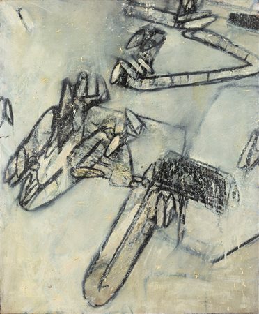 Valerio Adami (Bologna 1935)  - Senza titolo, 1960