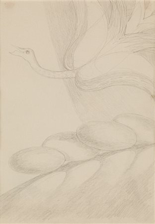 Fausto Melotti (Rovereto 1901-Milano 1986)  - Disegno, 1972