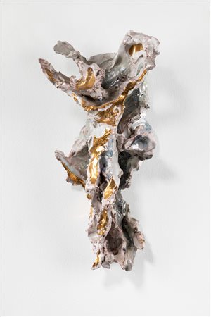 Lucio Fontana (Rosario 1899-Varese 1968)  - Crocifisso, 1955-56