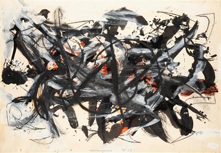 Arturo Carmassi (Lucca 1925-Empoli 2015)  - Composizione, 1955