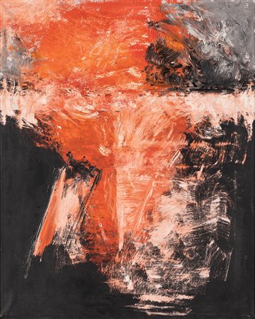 Vasco Bendini (Bologna 1922-Roma 2015)  - Seconda evocazione di Behemoth, 1963