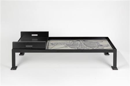 Emilio Scanavino (Genova 1922-Milano 1986)  - Pannello, 1961