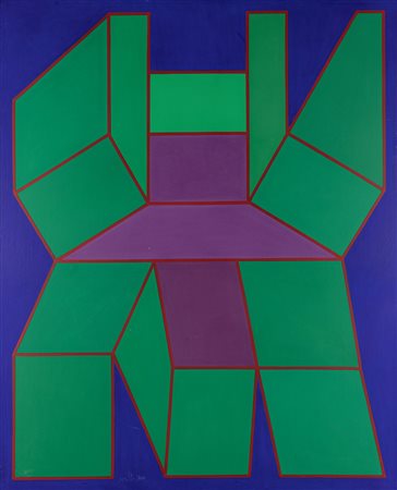 Achille Perilli (Roma 1927-2021)  - Il disordine della forma, 2014