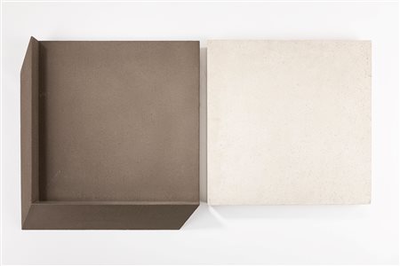 Giuseppe Uncini (Fabriano 1929-Trevi 2008)  - Quadrato con ombra, 1976