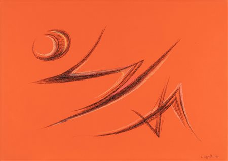 Carmelo Cappello (Ragusa 1912-Milano 1996)  - Senza titolo, 1987