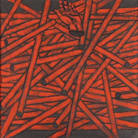 Roberto Barni (Pistoia 1939)  - Pensando all'angelico