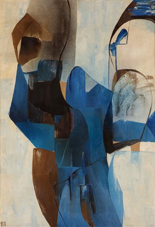 Carlo Maria Mariani (Roma 1931)  - Senza titolo, 1960