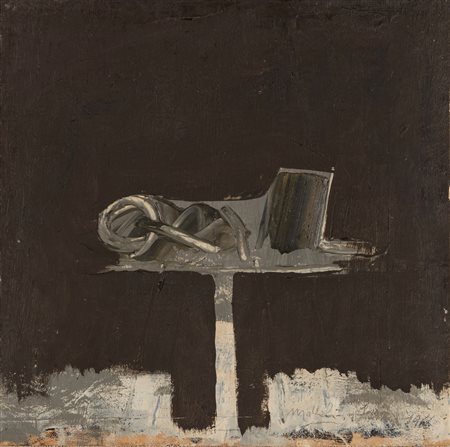 Carlo Mattioli (Modena 1911-Parma 1994)  - Senza titolo, 1966