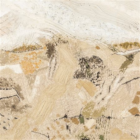 Tullio Pericoli (Colli del Tronto 1936)  - Senza cielo, 2008