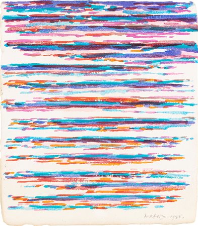 Piero Dorazio (Roma 1927-Perugia 2005)  - Senza titolo, 1985