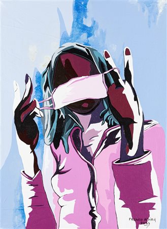 Franco Ndiba (Douala, Cameroon 1983)  - En mode COVID 19, 2022