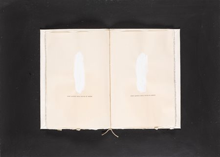 Emilio Isgrò (Barcellona Pozzo di Gotto 1937)  - Negli occhi di amore, 1987