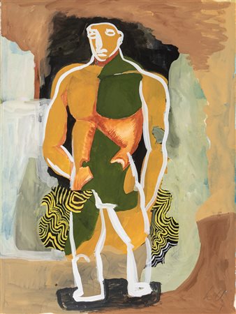 Sandro Chia (Firenze 1946)  - Senza titolo