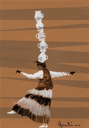 Aldo Mondino (Torino 1938-Torino 2005)  - Senza titolo