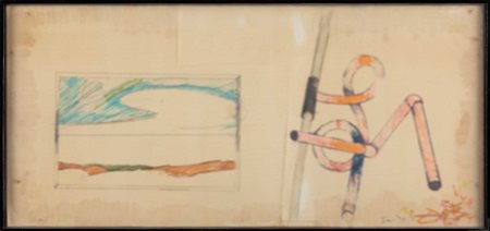 Mario Schifano (Homs 1934-Roma 1998)  - Senza titolo, first half of the 70s