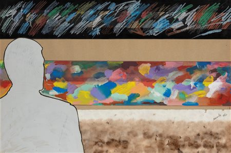 Renato Mambor (Roma 1936-2014)  - Senza titolo, 1990