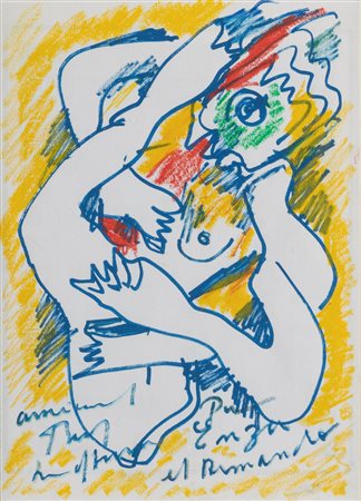 Bengt Lindstrom (Stoccolma  1925-Njurunda  2008)  - Senza titolo