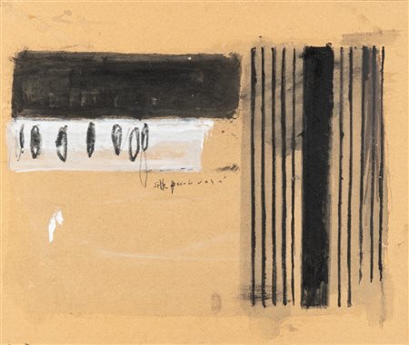 Piero Pizzi Cannella (Rocca di Papa 1955)  - Sette piccoli vasi, 1989