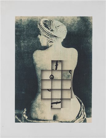 Bruno Di Bello (Torre del Greco 1938-Milano 2019)  - Variazioni su una foto di Man Ray, 1975