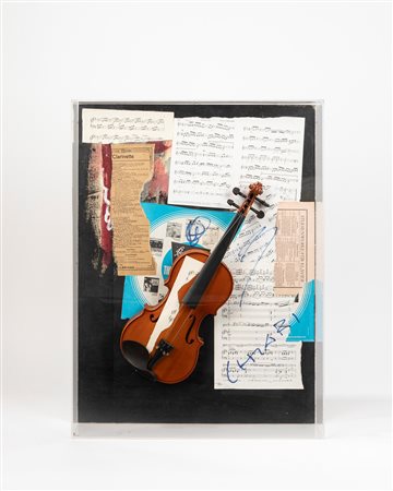 Giuseppe Chiari (Firenze 1926-2007)  - Violino, 2000