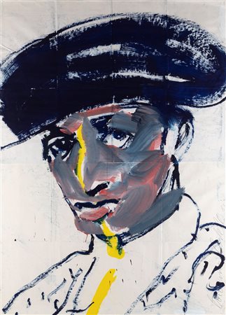 Luciano Castelli - Torero II (bleu), 1982