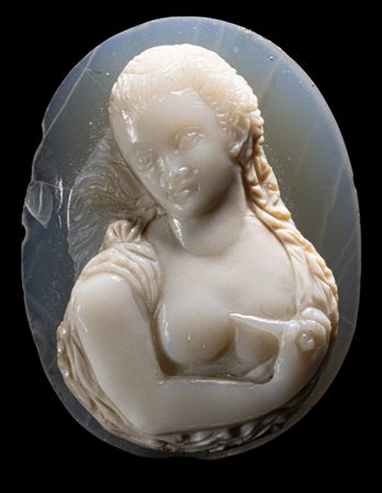 A RENAISSANCE AGATE CAMEO. THE SUICIDE OF LUCRETIA. 
