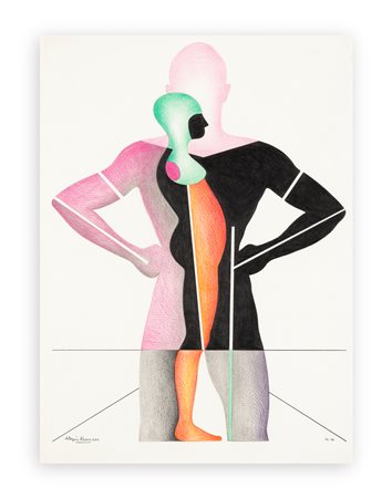 ALEXIS KEUNEN (1921-1990) - Senza Titolo, 1972