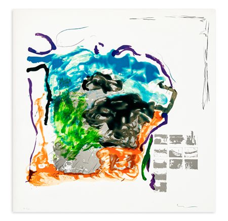 MARIO SCHIFANO (1934-1998) - Vedute interrotte, 1988/1989