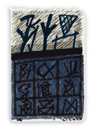 RICCARDO LICATA (1929-2014) - Senza Titolo, 2004