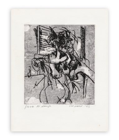 NINO CROCIANI (1930-2018) - Senza Titolo, 1963