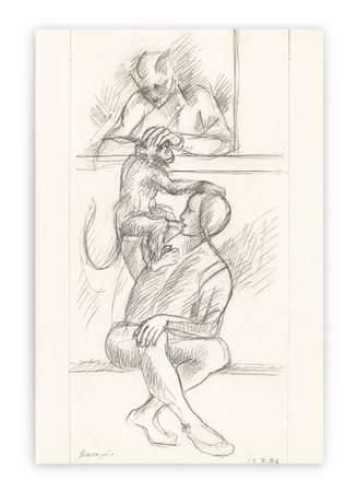 VITTORIO BASAGLIA (1936-2005) - Senza Titolo, 1984