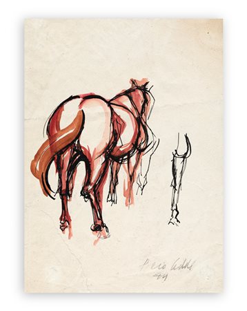 PIERO LEDDI (1930-2016) - Senza Titolo, 1949