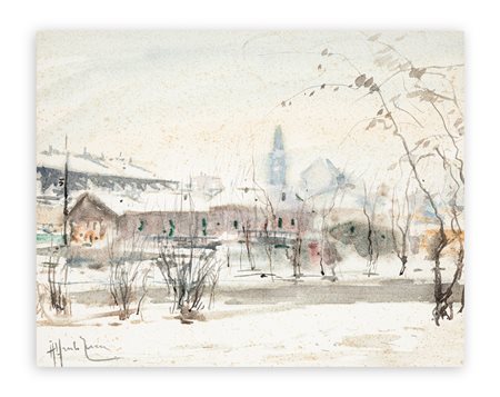 ALFREDO ZECCA (1917-1998) - S. Cristoforo (Vecchia Milano)