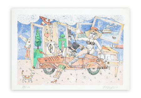 FRANCESCO MUSANTE (1950) - Senza Titolo