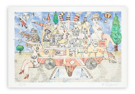 FRANCESCO MUSANTE (1950) - Senza Titolo