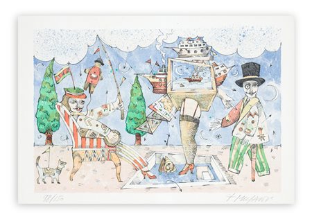 FRANCESCO MUSANTE (1950) - Senza Titolo