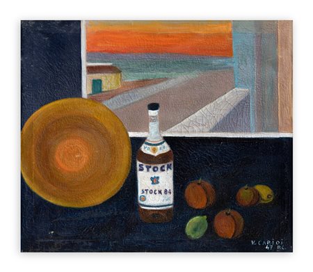 VINCENZO CARIDI (1913-1989) - Natura morta Stock 84, 1947