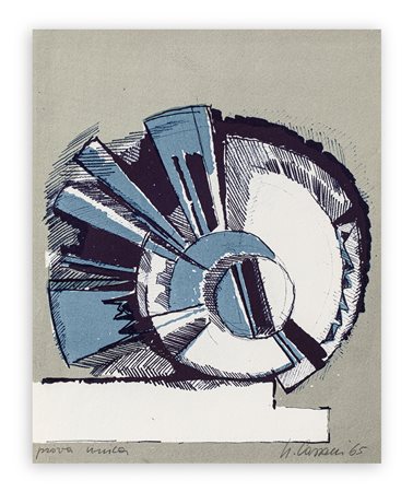 NINO CASSANI (1930-2017) - Senza Titolo, 1965