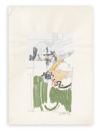 GIORGIO BELLANDI (1930-1976) - Senza Titolo, 1964