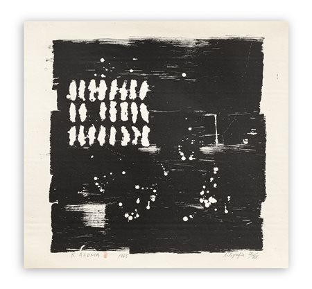 KENJIRO AZUMA (1926-2016) - Senza Titolo, 1965