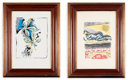 ORFEO TAMBURI (1910-1994) - Lotto unico composto da 2 opere grafiche