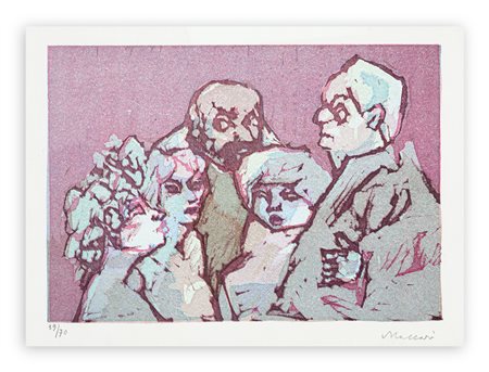 MINO MACCARI (1898-1989) - Senza Titolo