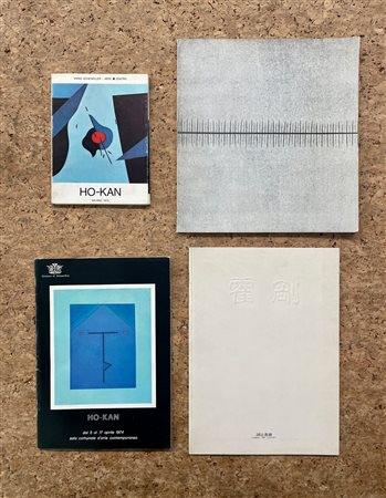 HO-KAN - Lotto unico di 4 cataloghi, di cui 2 autografati